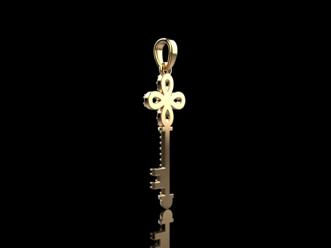 Key pendant model 963 3D Print Model