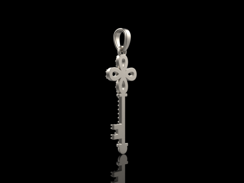 Key pendant model 963 Modello di stampa 3D