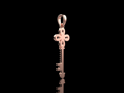Key pendant model 963 Modello di stampa 3D