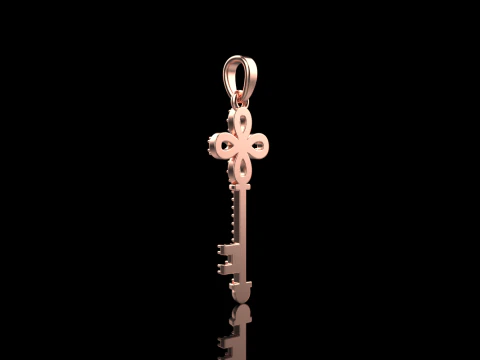 Key pendant model 963 3D Print Model