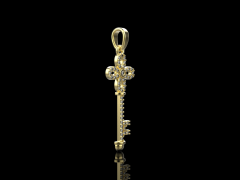 Key pendant model 963 Modello di stampa 3D
