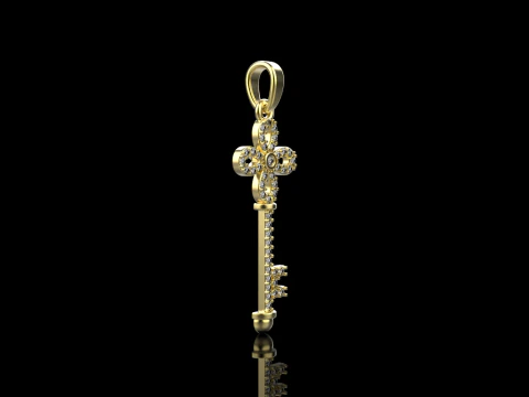 Key pendant model 963 3D Print Model
