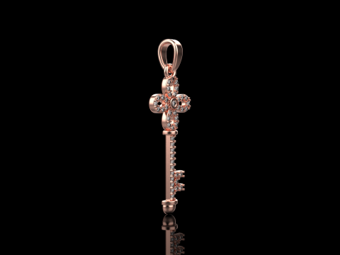 Key pendant model 963 Modello di stampa 3D