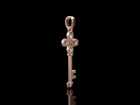 Key pendant model 963 3D Print Model