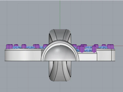 Key pendant model 963 3D Print Model