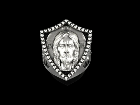 Anillo jesus y arcangel modelo 961 Modelo de impresión 3D