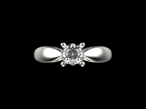Engagement ring model 958 3Dプリントモデル