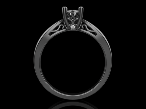 Engagement ring model 958 3Dプリントモデル