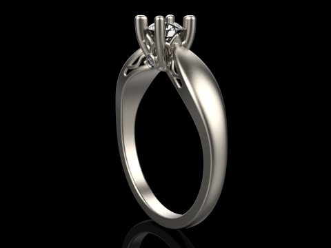 Engagement ring model 958 3Dプリントモデル