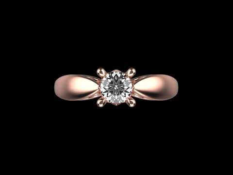 Engagement ring model 958 3Dプリントモデル