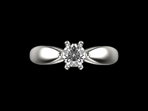 Engagement ring model 957 3D-printmodel