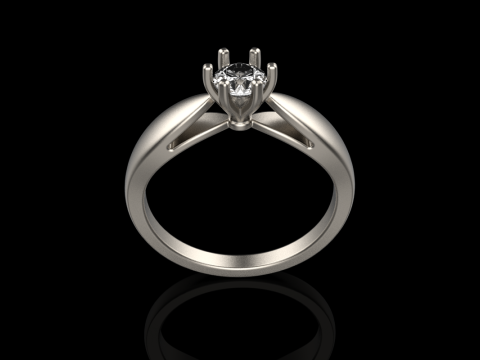 Engagement ring model 957 3D-printmodel