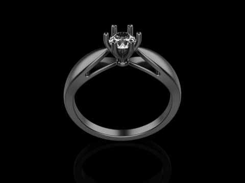 Engagement ring model 957 3D-printmodel