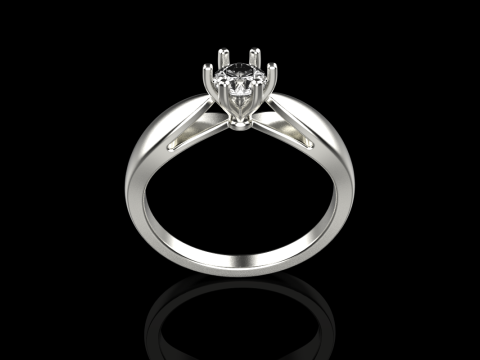 Engagement ring model 957 3D-printmodel