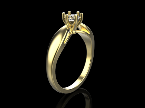 Engagement ring model 957 3D-printmodel