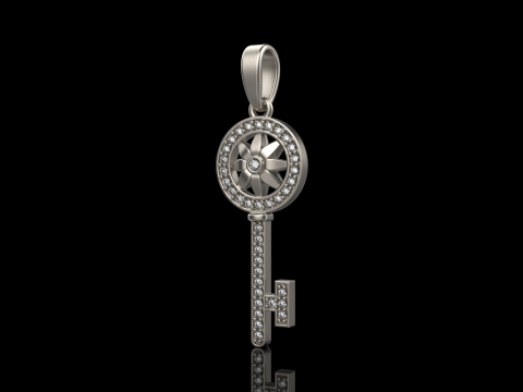 Key pendant model 956 3D प्रिंट मॉडल