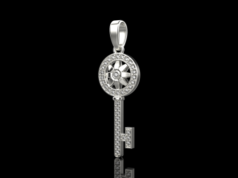 Key pendant model 956 3D प्रिंट मॉडल