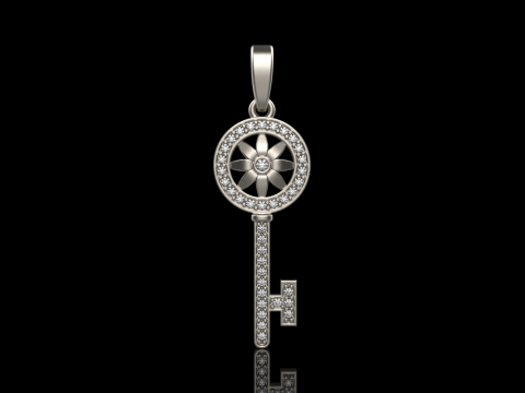 Key pendant model 956 3D प्रिंट मॉडल