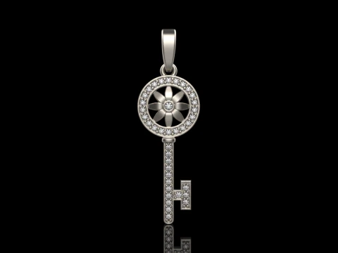 Key pendant model 956 3D Print Model