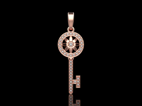 Key pendant model 956 3D Print Model