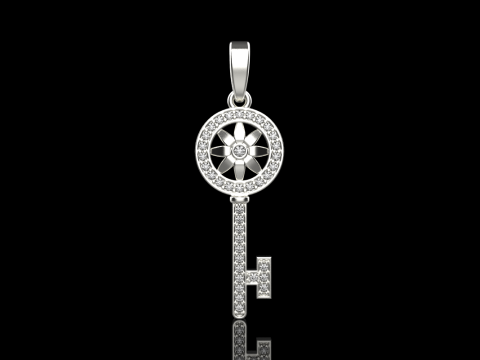 Key pendant model 956 3D प्रिंट मॉडल
