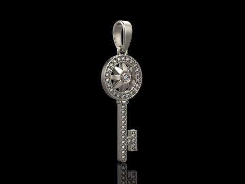 Key pendant model 956 3D प्रिंट मॉडल
