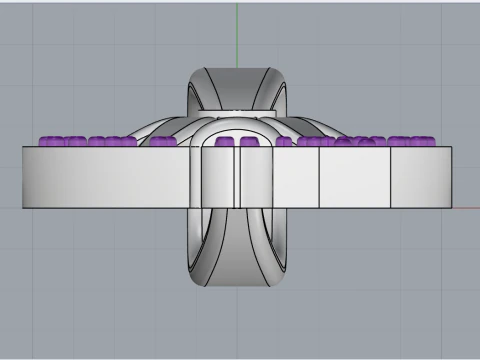Key pendant model 956 3D Print Model
