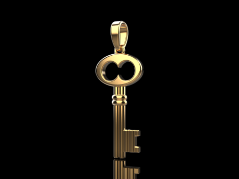 Key pendant model 955 3D Print Model