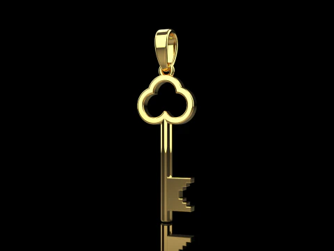 Key pendant model 954 3D Print Model
