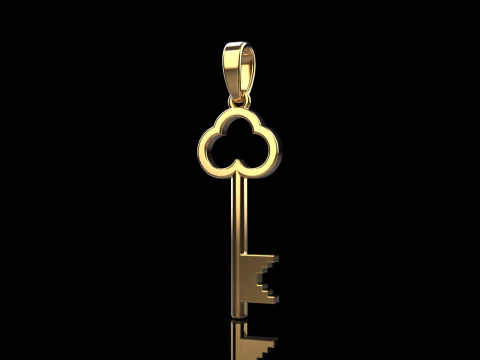 Key pendant model 954 3D Print Model