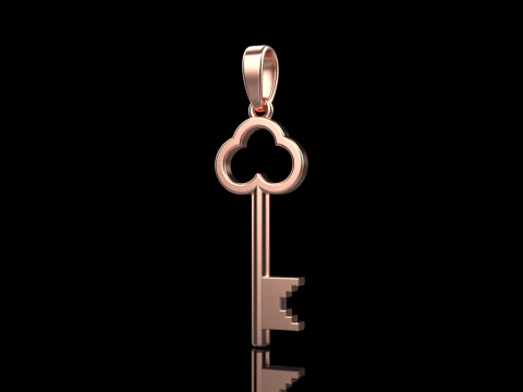 Key pendant model 954 3D Print Model