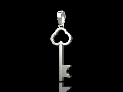 Key pendant model 954 3D Print Model