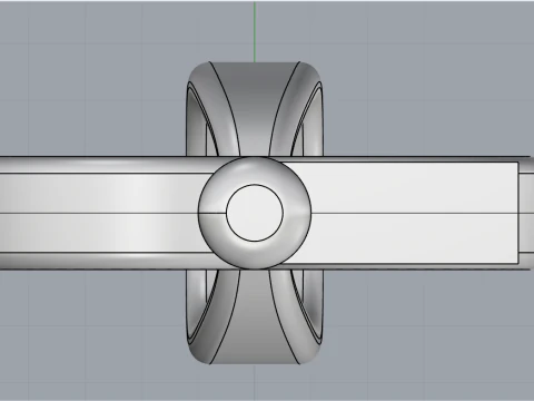 Key pendant model 954 3D Print Model