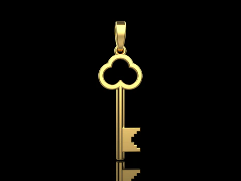 Key pendant model 954 3D Print Model