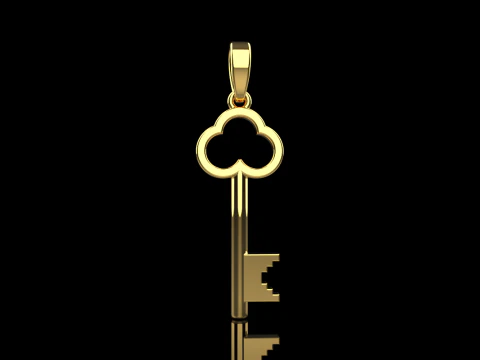 Key pendant model 954 3D Print Model