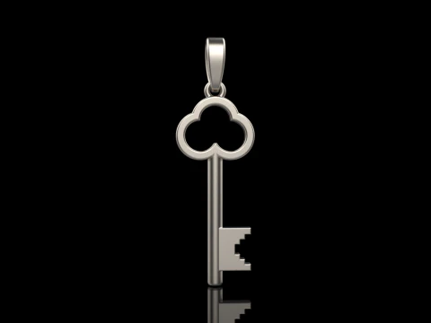 Key pendant model 954 3D Print Model