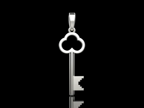 Key pendant model 954 3D Print Model