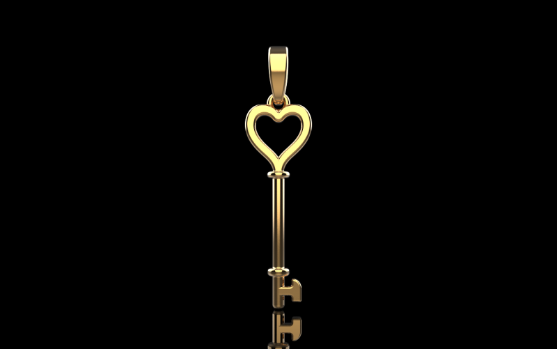 Key pendant model 953 3D Druckmodell .c4d .max .obj .3ds .fbx .stl .blend