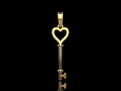 Key pendant model 953 3D Print Model