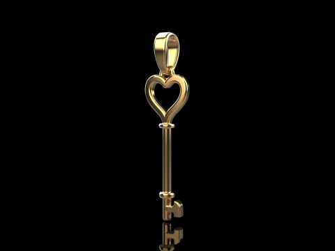 Key pendant model 953 3D Druckmodell