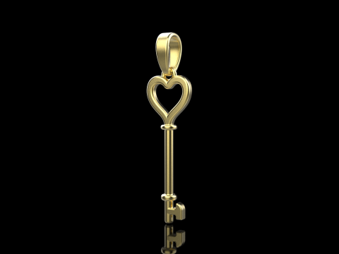 Key pendant model 953 3D Druckmodell