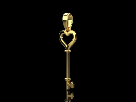 Key pendant model 953 3D Druckmodell