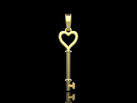 Key pendant model 953 3D Druckmodell