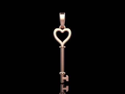 Key pendant model 953 3D Druckmodell