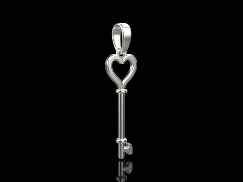 Key pendant model 953 3D Druckmodell