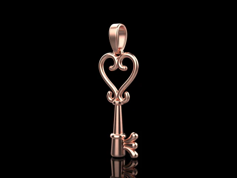 Key pendant model 952 3D Print Model