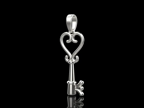 Key pendant model 952 3D Print Model