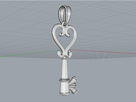 Key pendant model 952 Model do druku 3D