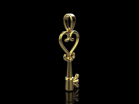 Key pendant model 952 Model do druku 3D