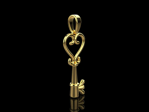 Key pendant model 952 3D Print Model